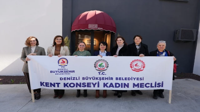 Denizli Kent Konseyi Kadın Meclisi emekçi kadınları ziyaret etti