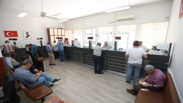 Merkezefendi’de vezneler bu hafta sonu da açık olacak