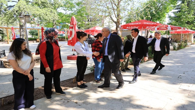 Çameli Belediyesinde Başkan Arslan mesai arkadaşlarıyla bayramlaştı