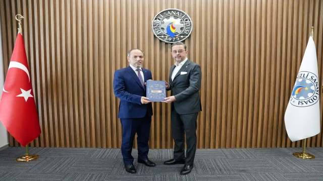Rektör Güngör'den DSO Başkanı Kasapoğlu'na ziyaret