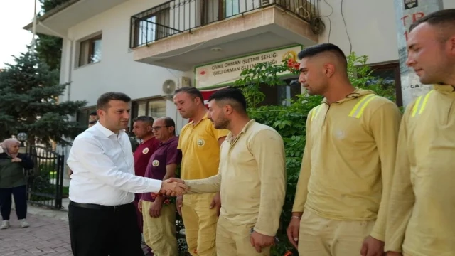 Çivril Kaymakamı Fatih Cıdıroğlu'ndan orman şefliklerine anlamlı ziyaret
