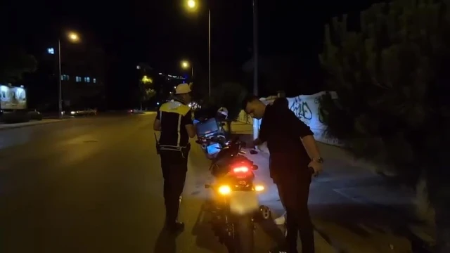 Denizli emniyeti motosiklet sürücülerine yönelik denetimleri arttırdı