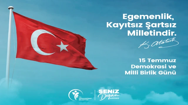 Merkezefendi Belediyesi 15 Temmuz Popup Görseli