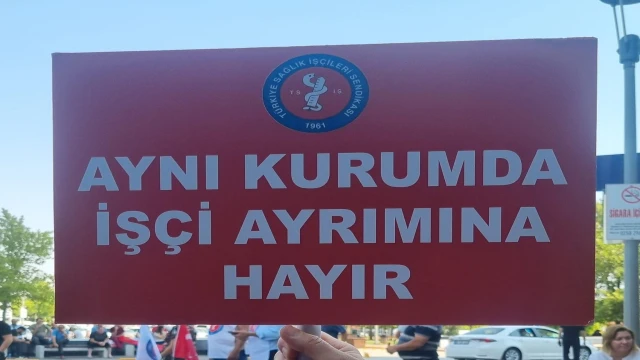 Pamukkale Üniversitesi Hastanesi'nde 250 personel 1 günlüğüne iş bıraktı