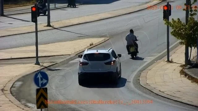 Plakayı kapatıp kırmızı ışıkta geçen sürücüye 7 bin lira ceza kesildi