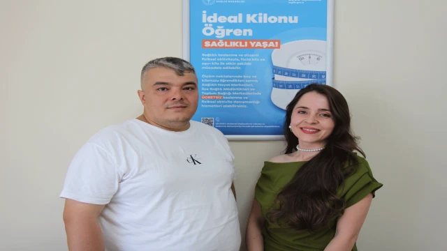 Sokakta tartılarak diyetisyene yönlendirilen adam 45 günde 11 kilo verdi