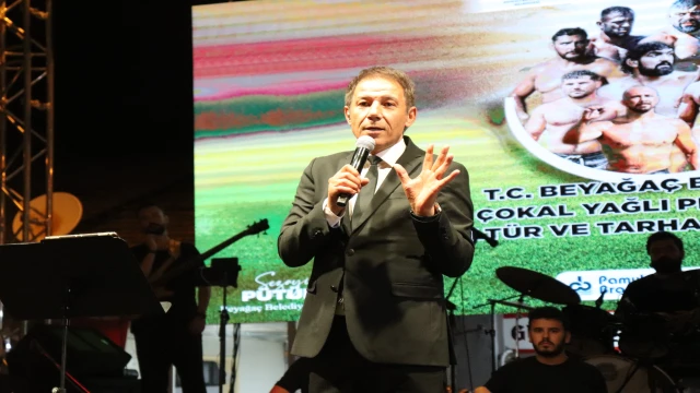 Beyağaç Kültür ve Tarhana Festivalinde Mustafa Yıldızdoğan rüzgarı esti