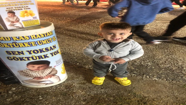 Göktürk bebek kendisine uzanacak yardım elini bekliyor