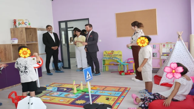 Tavas Şehit Polis Veli Kabalay Çocuk Gelişim Merkezi minik öğrencilerine kavuştu