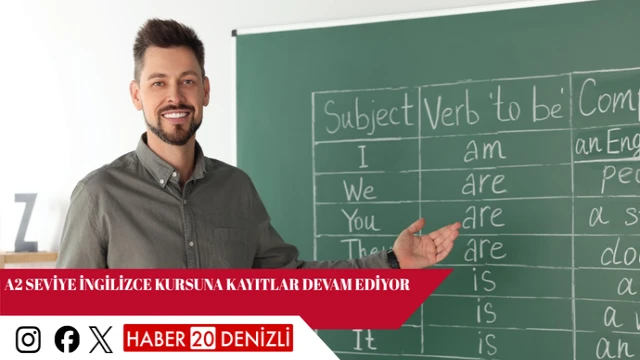 A2 SEVİYE İNGİLİZCE KURSUNA KAYITLAR DEVAM EDİYOR