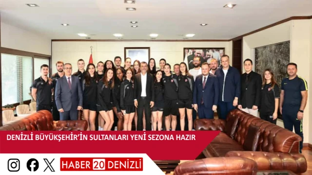 Denizli Büyükşehir’in sultanları yeni sezona hazır