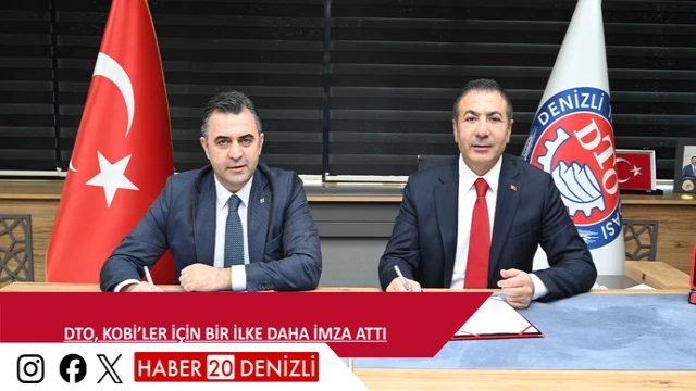 DTO, KOBİ’ler için bir ilke daha imza attı