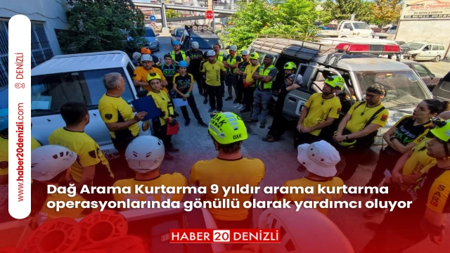 Dağ Arama Kurtarma 9 yıldır arama kurtarma operasyonlarında gönüllü olarak yardımcı oluyor