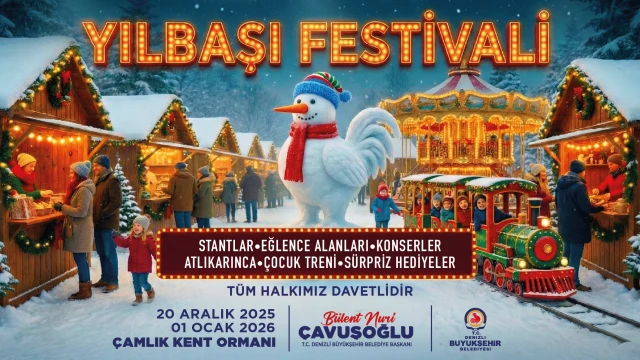 DENİZLİ BÜYÜKŞEHİR BELEDİYESİ YENİ YIL ETKİNLİK DUYURUSU