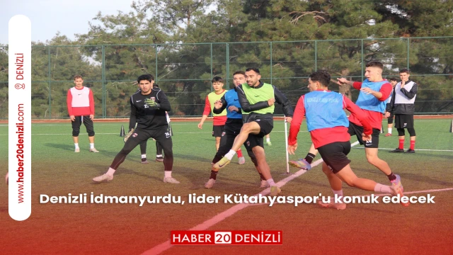 Denizli İdmanyurdu, lider Kütahyaspor'u konuk edecek