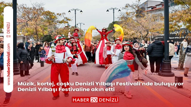 Denizli Yılbaşı Festivaline akın etti