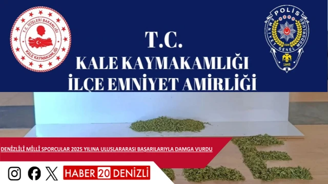 Denizli'de narkotik timlerinin operasyonunda 20 zehir taciri yakalandı