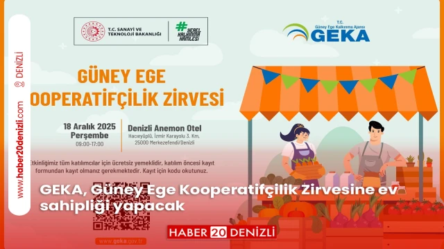 GEKA, Güney Ege Kooperatifçilik Zirvesine ev sahipliği yapacak