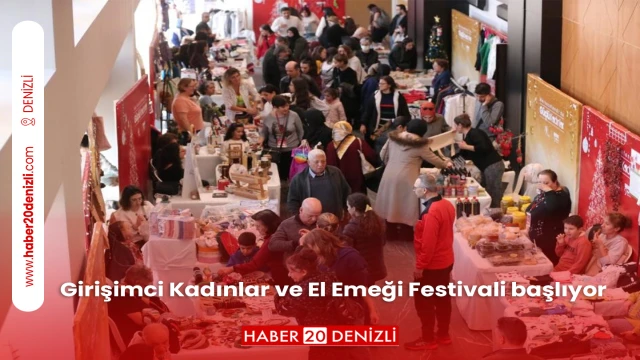 Girişimci Kadınlar ve El Emeği Festivali başlıyor