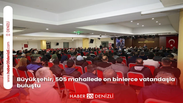 Gündüz mesaide, gece mahalle toplantılarındalar Hedef: Sorunlara yerinde teşhis