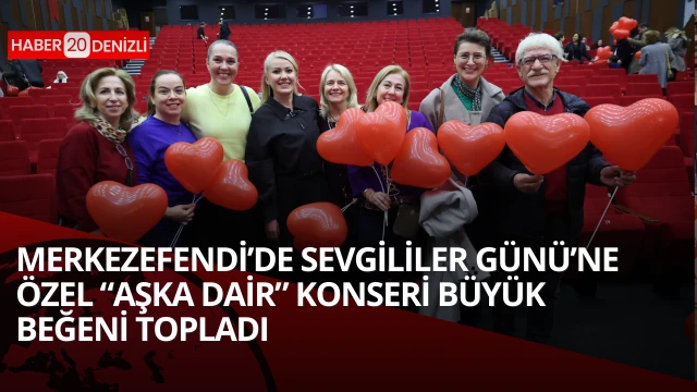 Aşka Dair” konseriyle vatandaşlara müzik dolu, romantik bir akşam yaşattı.