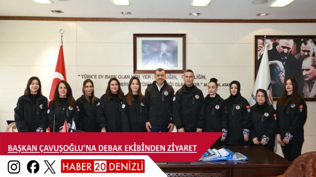 Başkan Çavuşoğlu’na DEBAK ekibinden ziyaret