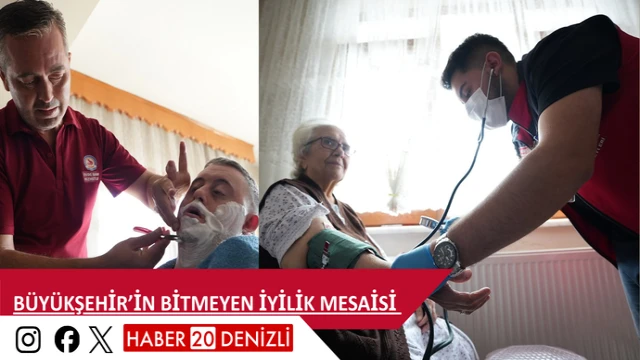 Büyükşehir’in bitmeyen iyilik mesaisi