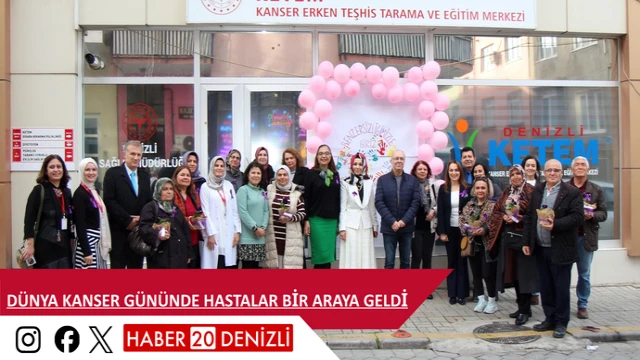 Dünya Kanser Gününde hastalar bir araya geldi