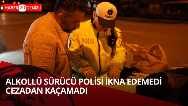Polisten 'babalık' yapmasını isteyen alkollü sürücü