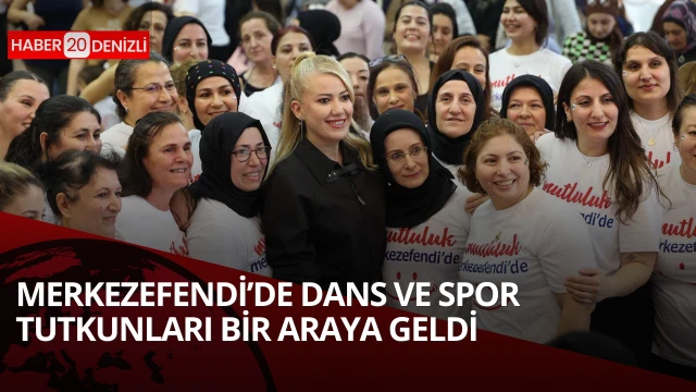 Zumba LoveStar Masterclass etkinliği ile ilçedeki dans ve sporseverler bir araya geld