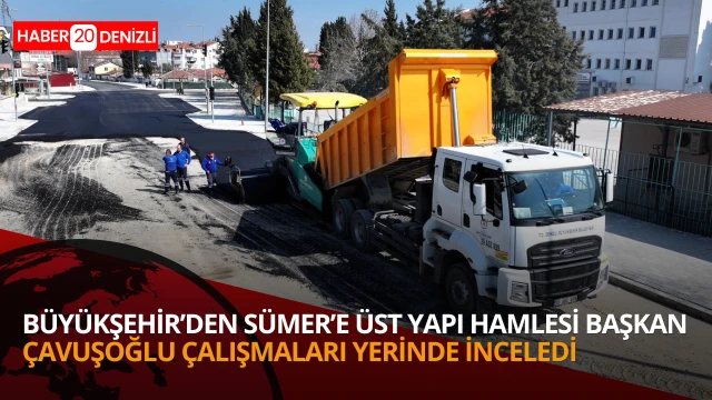Büyükşehir’den Sümer’e üst yapı hamlesi