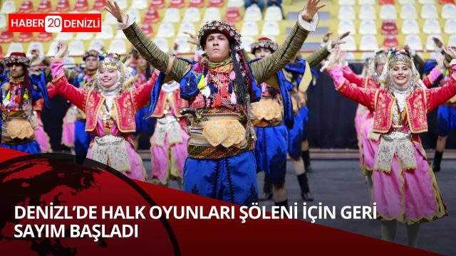 Halk oyunları şöleni için geri sayım başladı