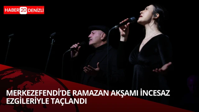 Ramazan ayına özel düzenlenen “İncesaz” konseri