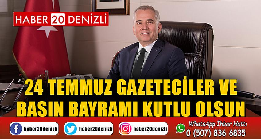 24 Temmuz Gazeteciler ve Basın Bayramı kutlu olsun