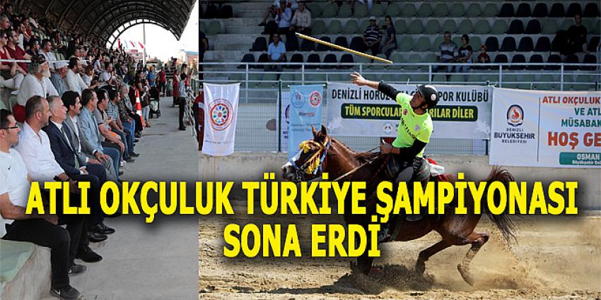 ATLI OKÇULUK TÜRKİYE ŞAMPİYONASI SONA ERDİ