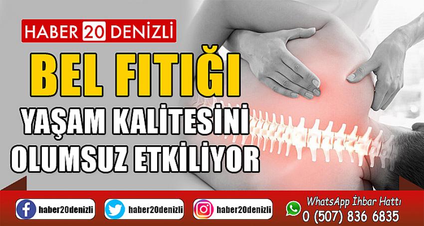 Bel fıtığı yaşam kalitesini olumsuz etkiliyor