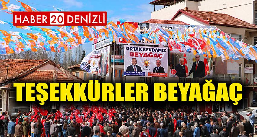 TEŞEKKÜRLER BEYAĞAÇ