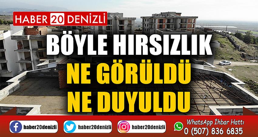 Böyle hırsızlık ne görüldü ne duyuldu