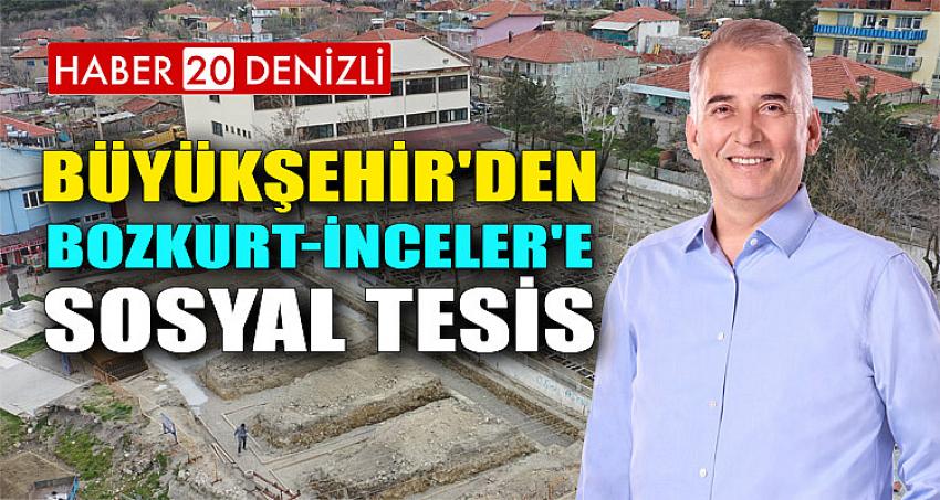 Büyükşehir'den Bozkurt-İnceler'e sosyal tesis 