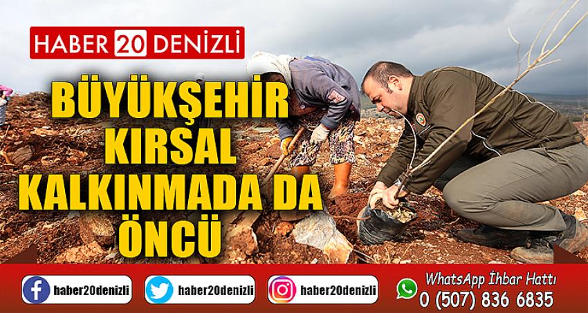 Büyükşehir kırsal kalkınmada da öncü