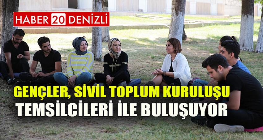 Gençler, sivil toplum kuruluşu temsilcileri ile buluşuyor