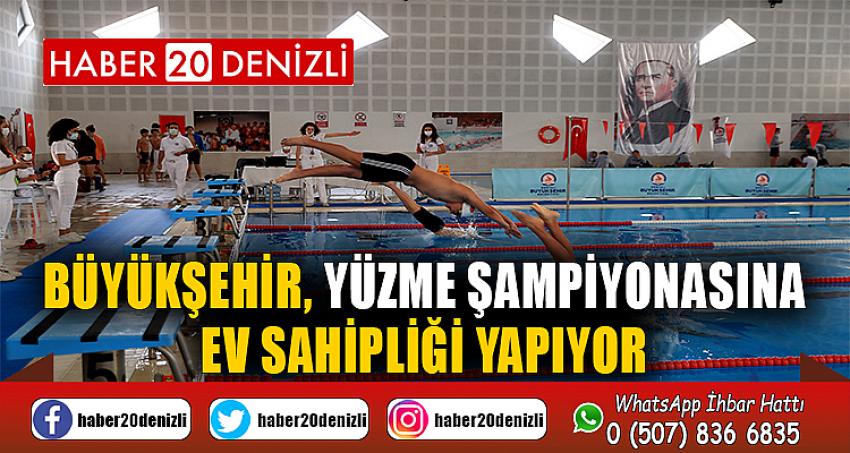 Büyükşehir, yüzme şampiyonasına ev sahipliği yapıyor