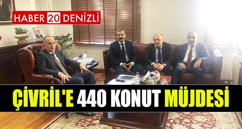 ÇİVRİL'E 440 KONUT MÜJDESİ