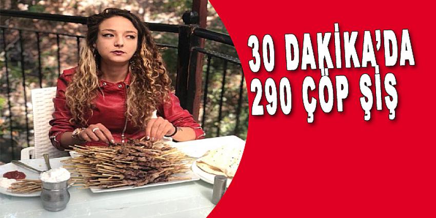 30 DAKİKADA 290 ÇÖP ŞİŞ 