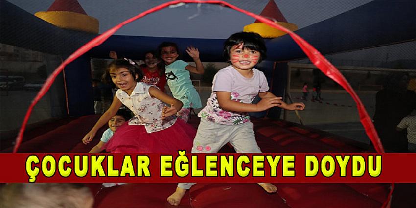 ÇOCUKLAR EĞLENCEYE DOYDU