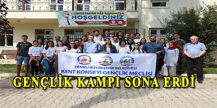 GENÇLİK KAMPI SONA ERDİ