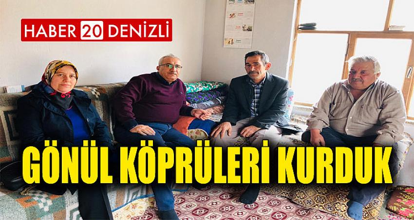 ARSLAN, 'GÖNÜL KÖPRÜLERİ KURDUK'