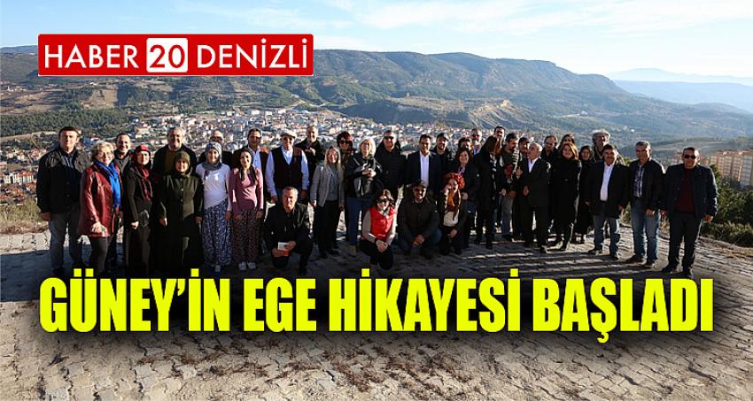 GÜNEY’İN EGE HİKAYESİ BAŞLADI