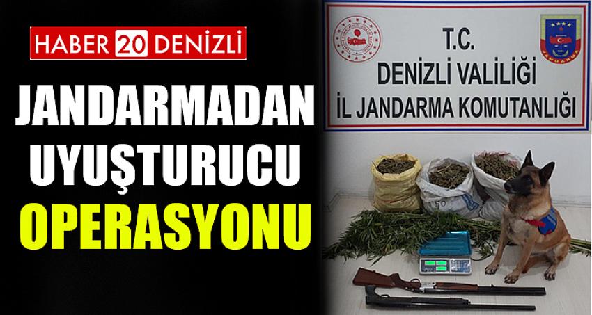 JANDARMADAN UYUŞTURUCU OPERASYONU