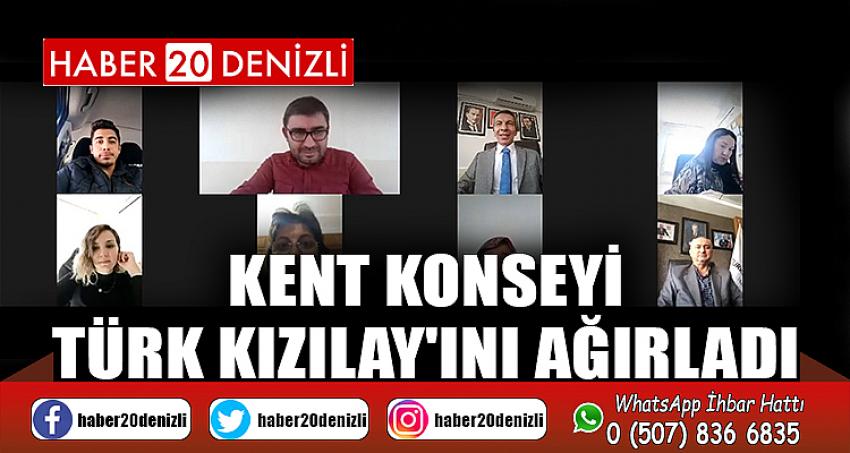 Kent Konseyi Türk Kızılay'ını ağırladı